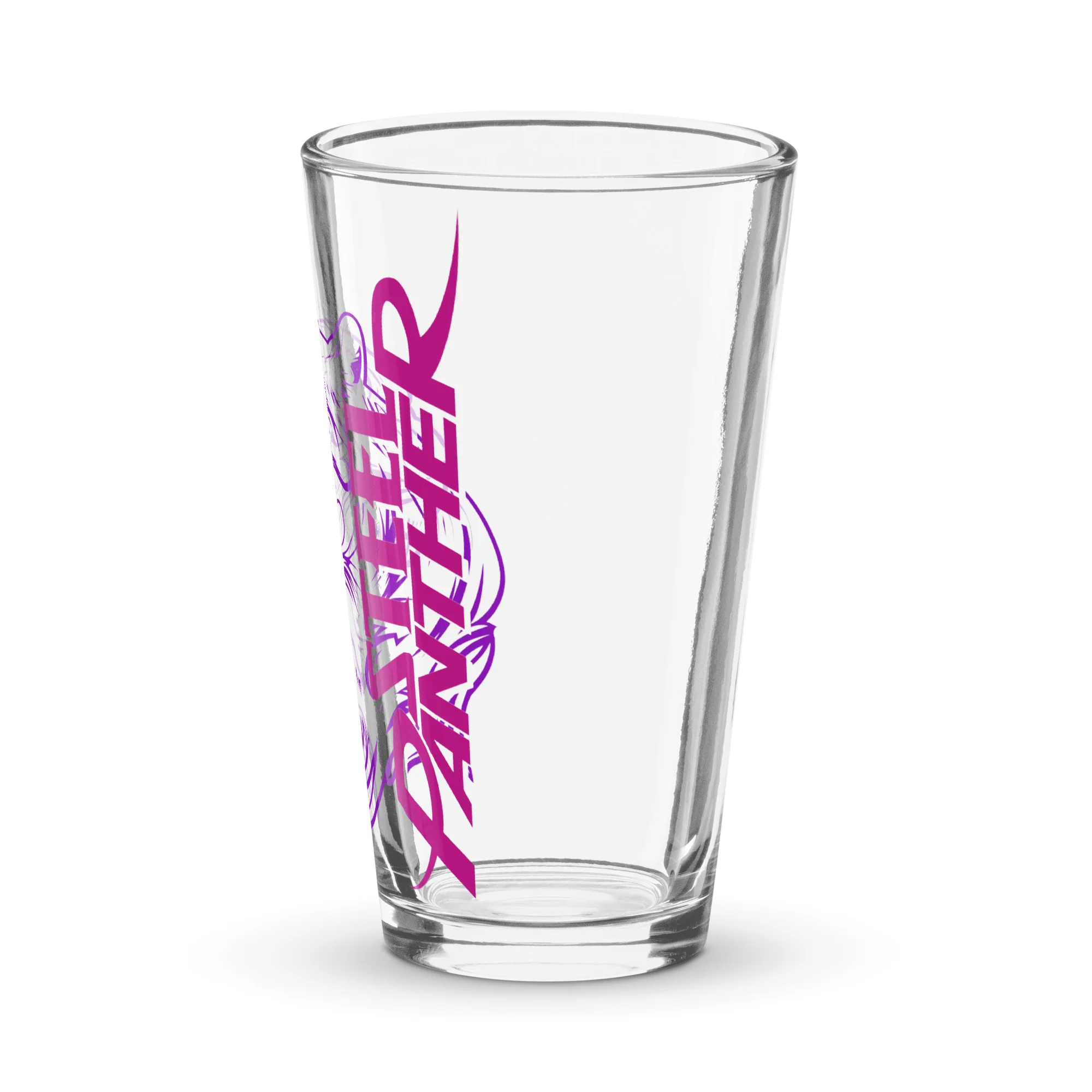 Panther Head pint glass - Image 4
