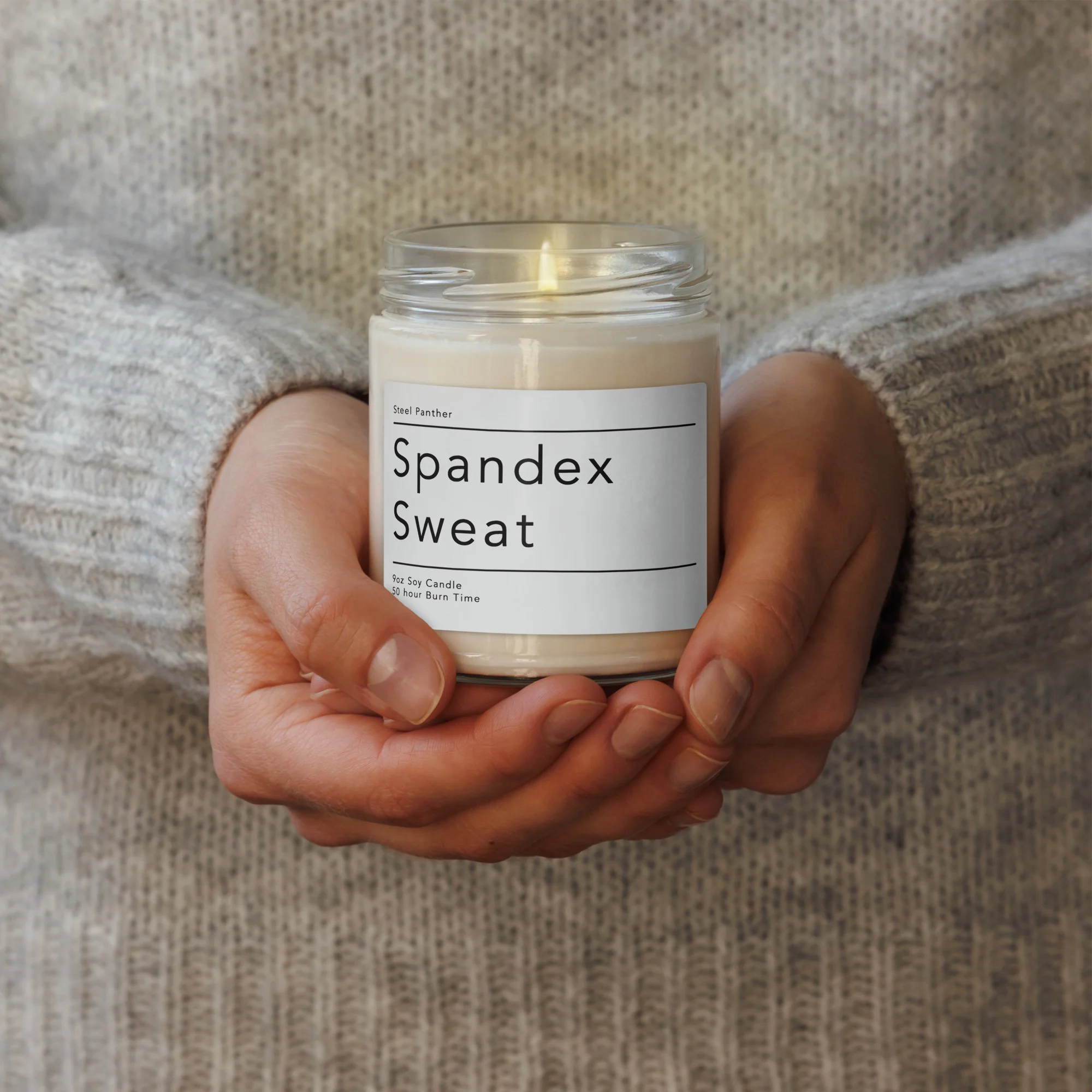 Spandex Sweat Scented candle - Image 3